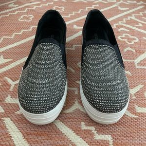 Bedazzled Slip ons Size 8